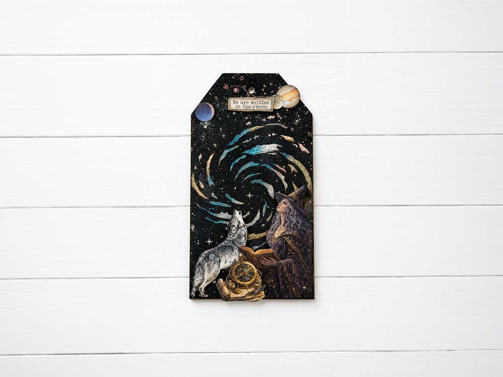 Stamperia Cosmos Complete Collection sett 18-deler art journal