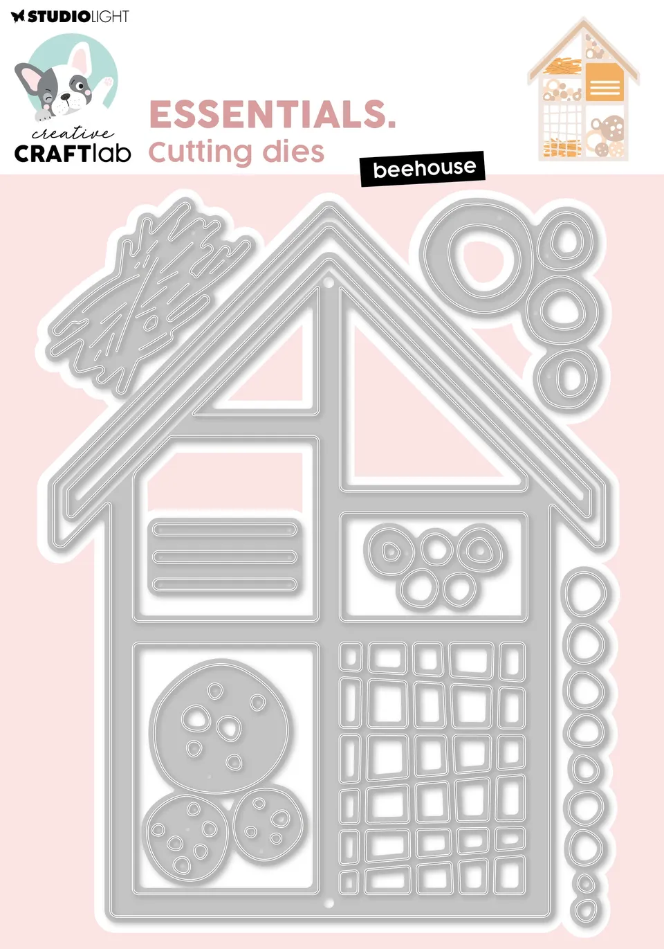 Creative Craftlab Beehouse dies bikube hage 3D-effekt