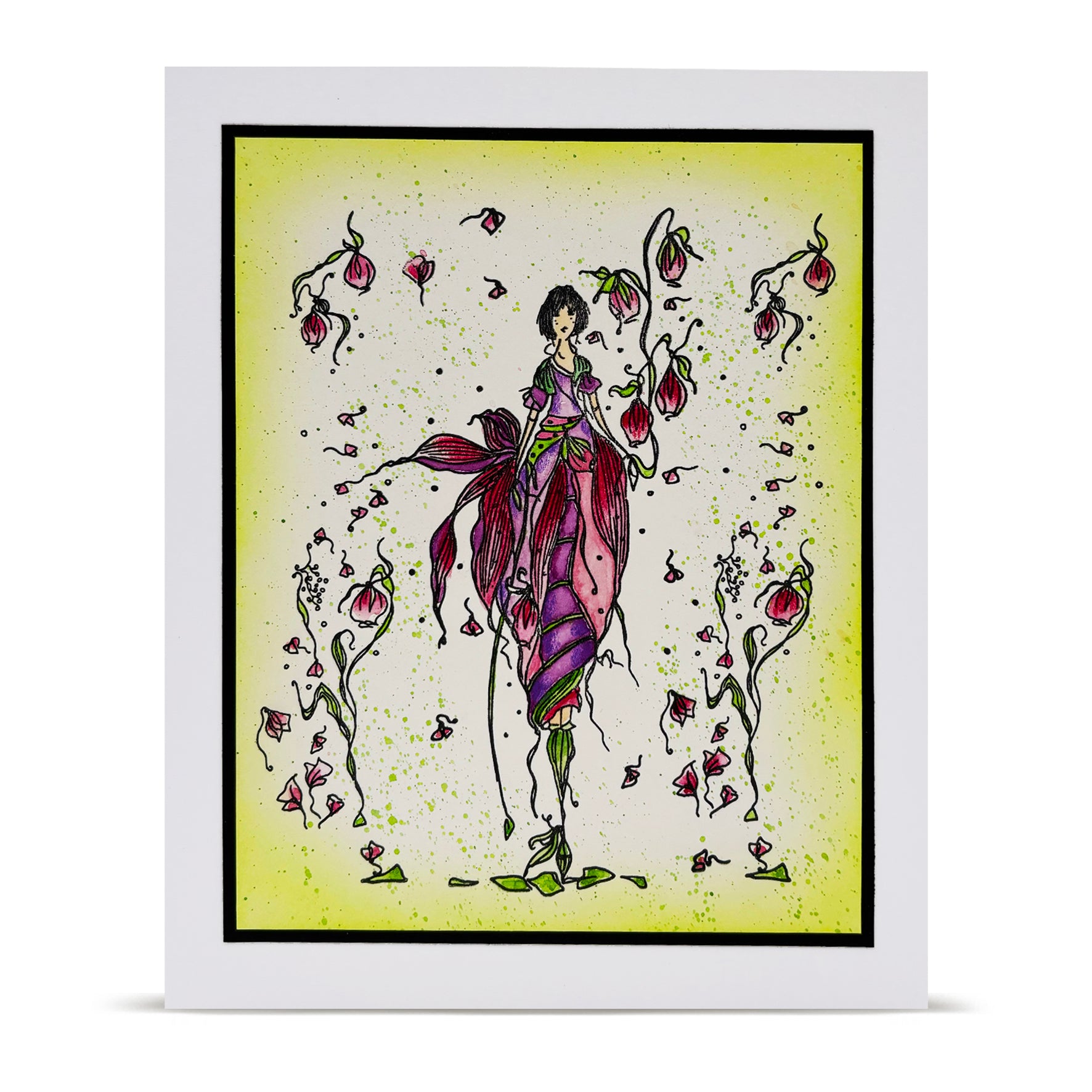 Aall and Create TP-1398 Siren of Spring stempel A6 vår