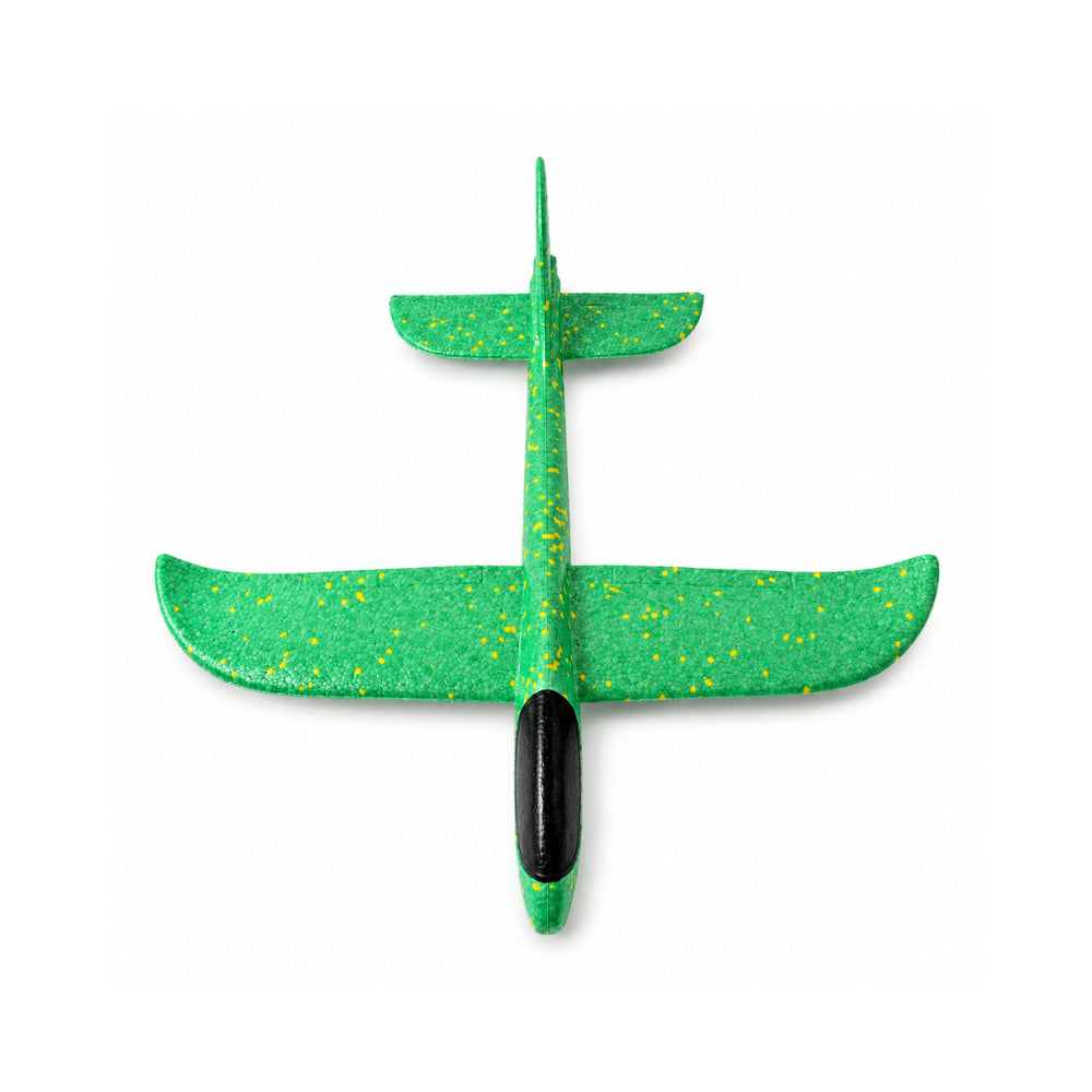 KaiserCraft Good Vibes Kids Foam Plane skumfly grønn lett