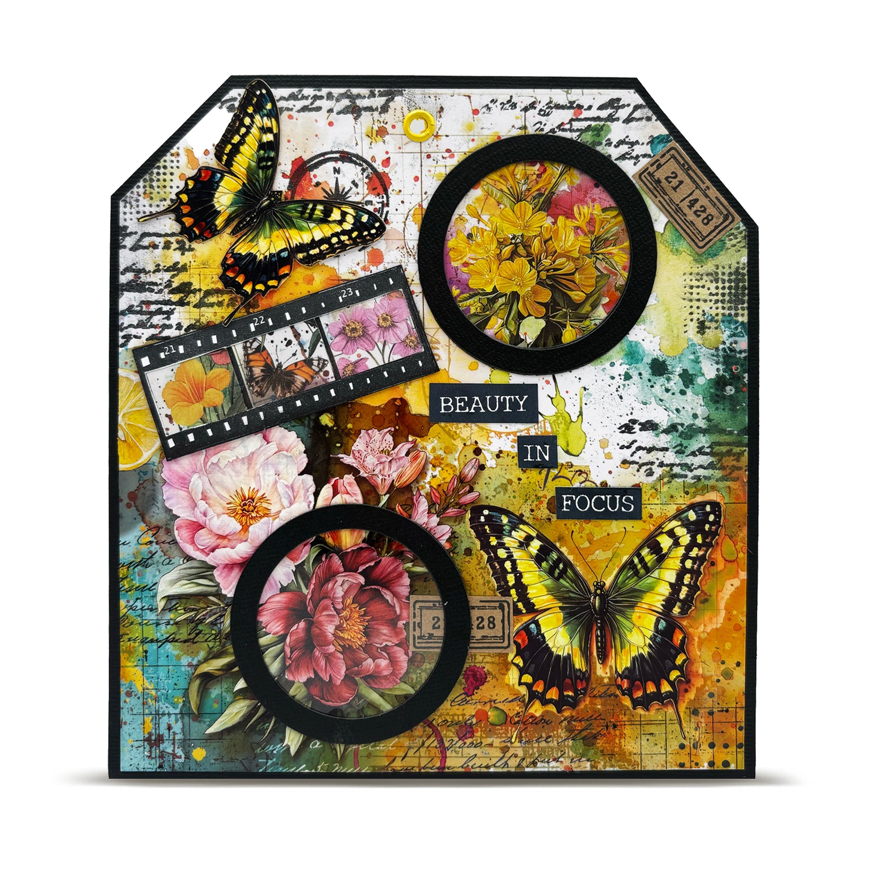 Aall and Create RO-24 Zesty Blossoms rub-ons A5