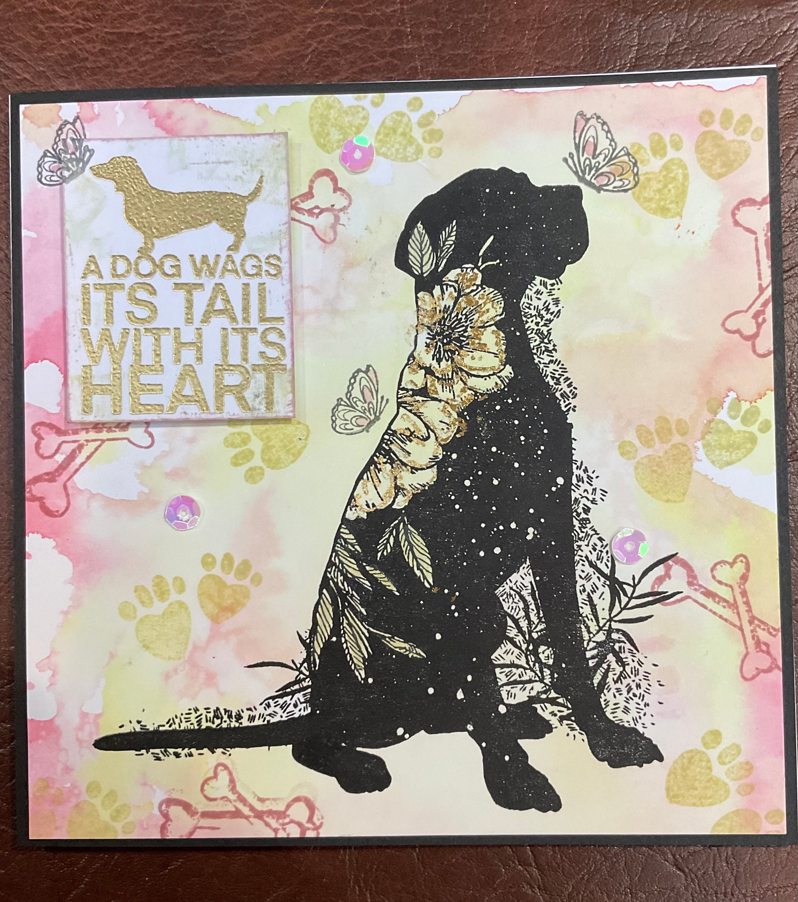 Aall and Create TP-862 stempelsett Canine Dreams A5 hund