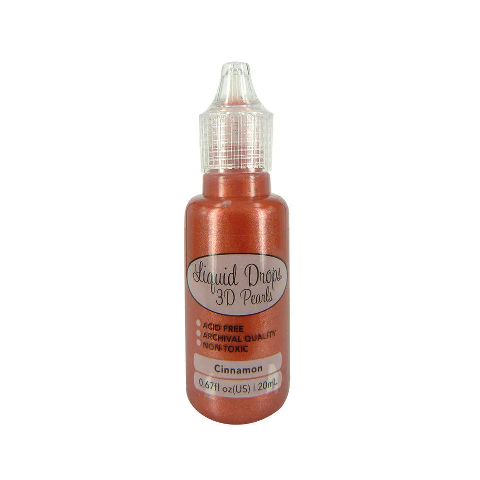 Couture Creations Liquid Drops 3D perler Cinnamon 20ml