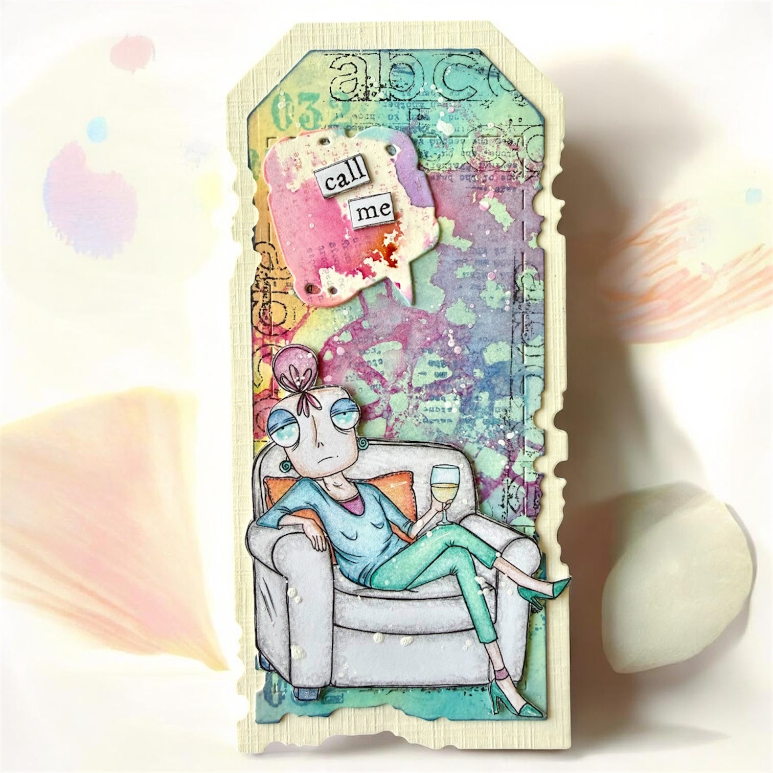AALL & Create TP-1437 Pour Decisions stempelsett fotopolymer