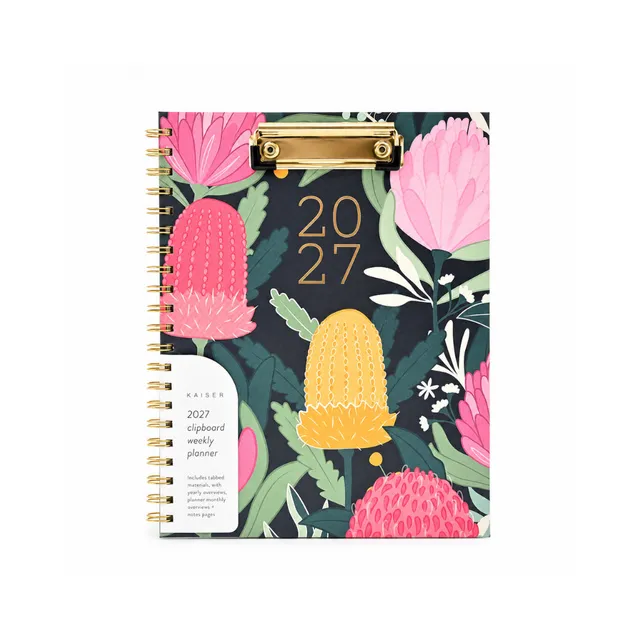KaiserCraft 2027 Clipboard Planner kalender lagoon