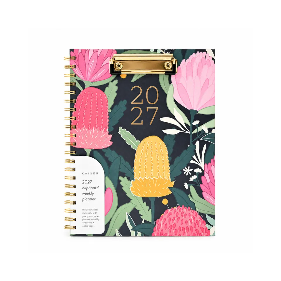 KaiserCraft 2027 Clipboard Planner kalender lagoon