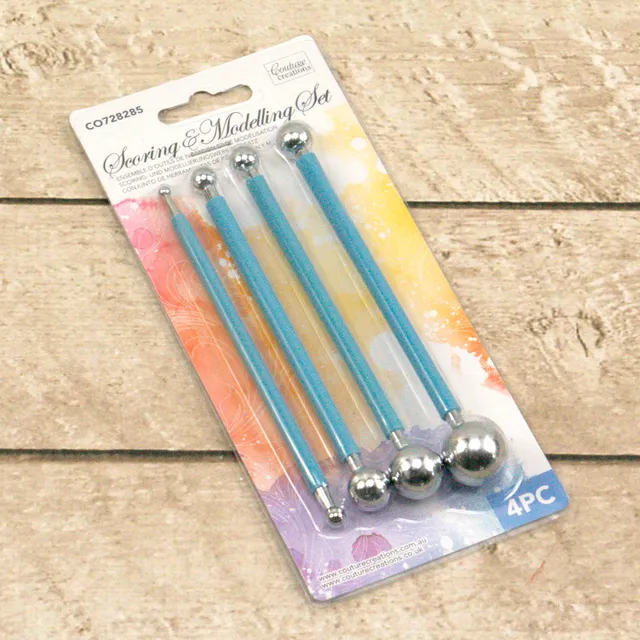 Couture Creations Large Tip scoringverktøy 4 stk modellering