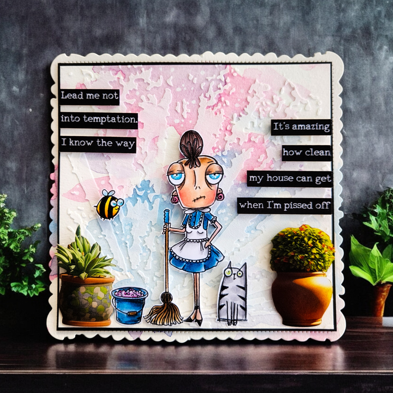 AALL & Create PC-256 Solar Veil sjablong 15x15 cm mylar