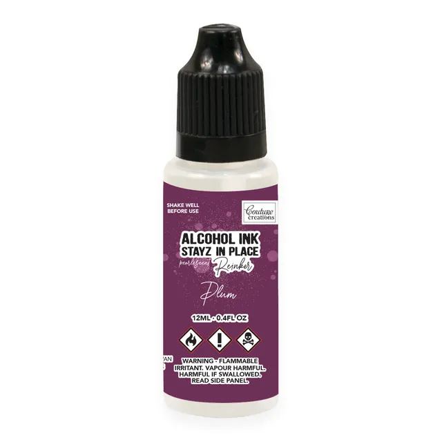 Couture Creations Stayz in Place Plum Pearlescent blekkrefill perlemor