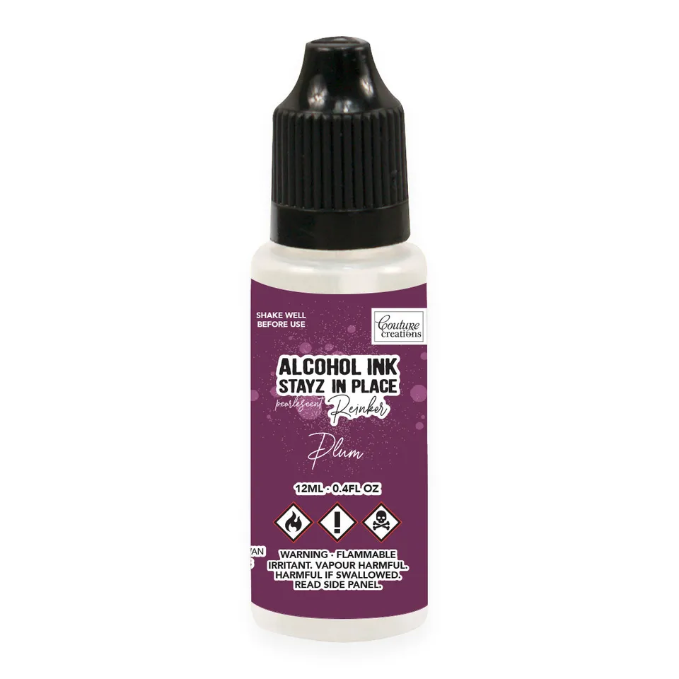 Couture Creations Stayz in Place Plum Pearlescent blekkrefill perlemor