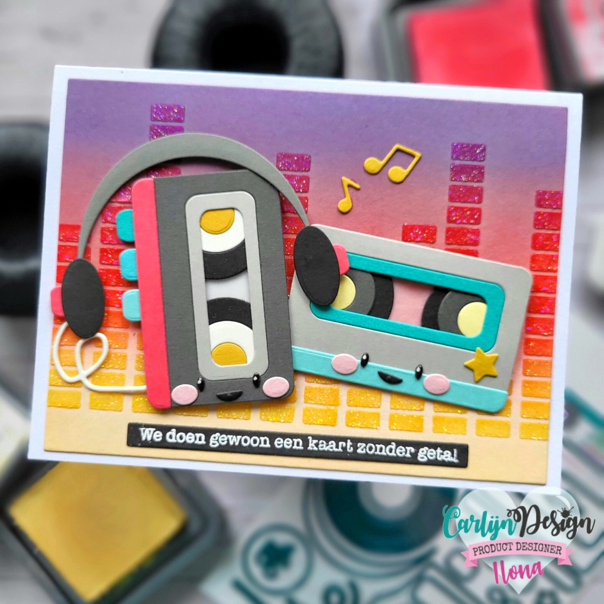 CarlijnDesign Vintage Friends CDSN-0257 dies retro