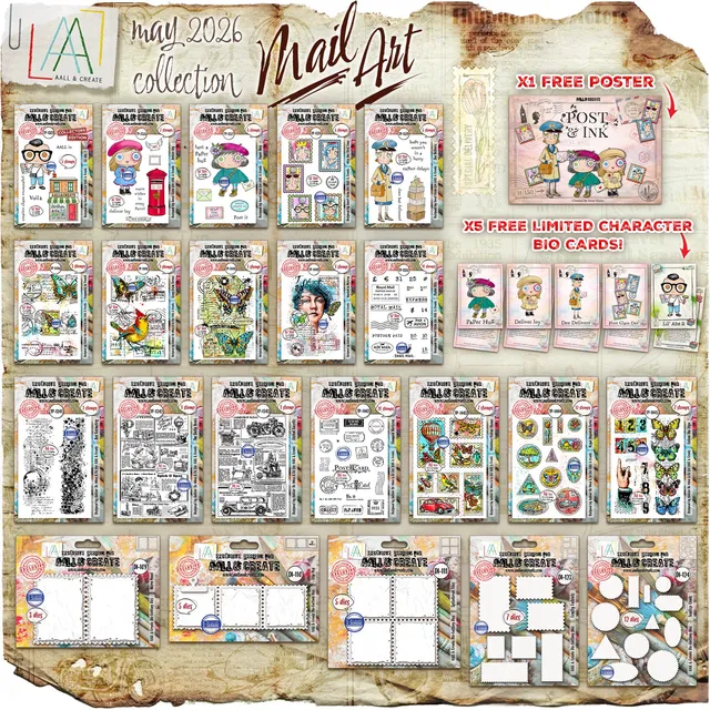 AALL & Create May 2026 Complete Collection komplettsett 23 deler