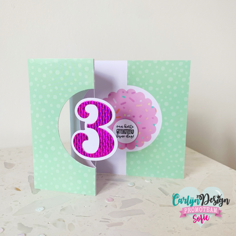 CarlijnDesign Grote cijfers XL CDSN-0215 dies 5 cm med outline