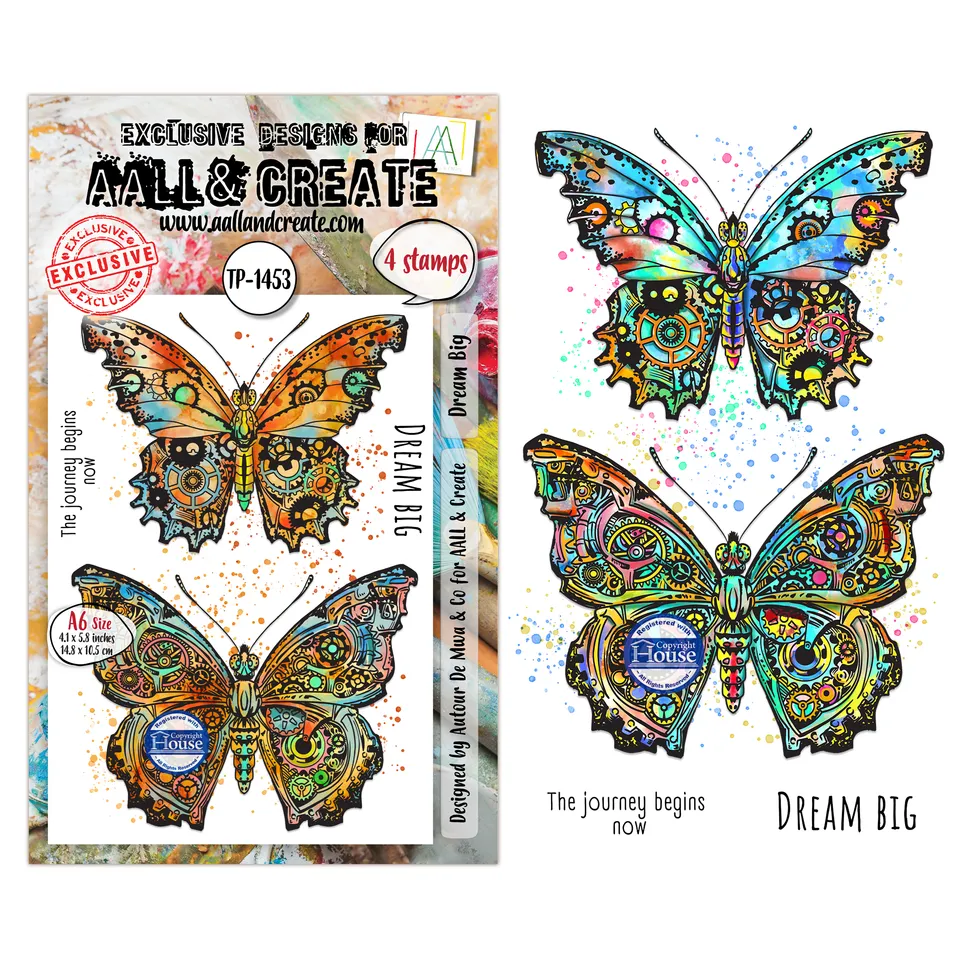 AALL & Create TP-1453 Dream Big stempelsett A6