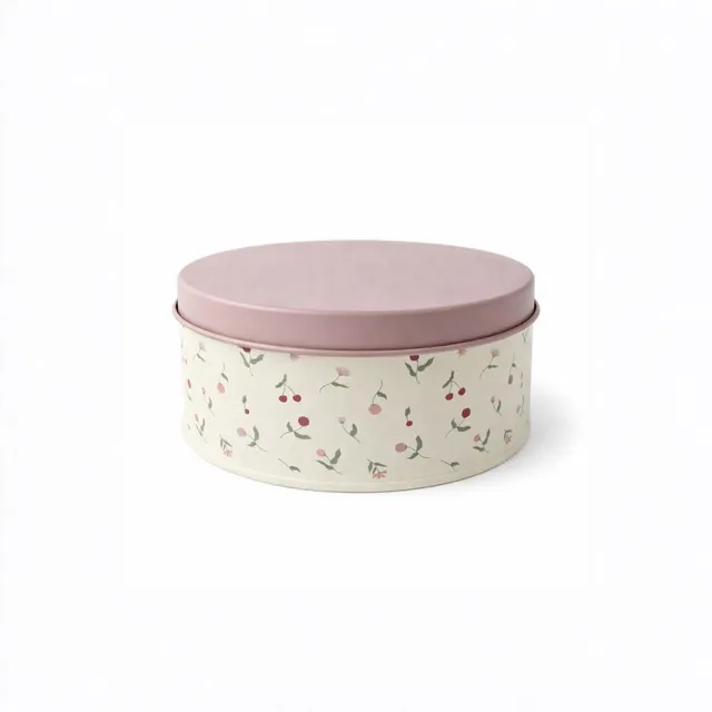 K&Co Rhubarb kakeboks Blossom Buds 18cm tett lokk