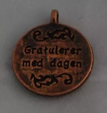 Korthobby Gratulerer med dagen kobber dies bursdag