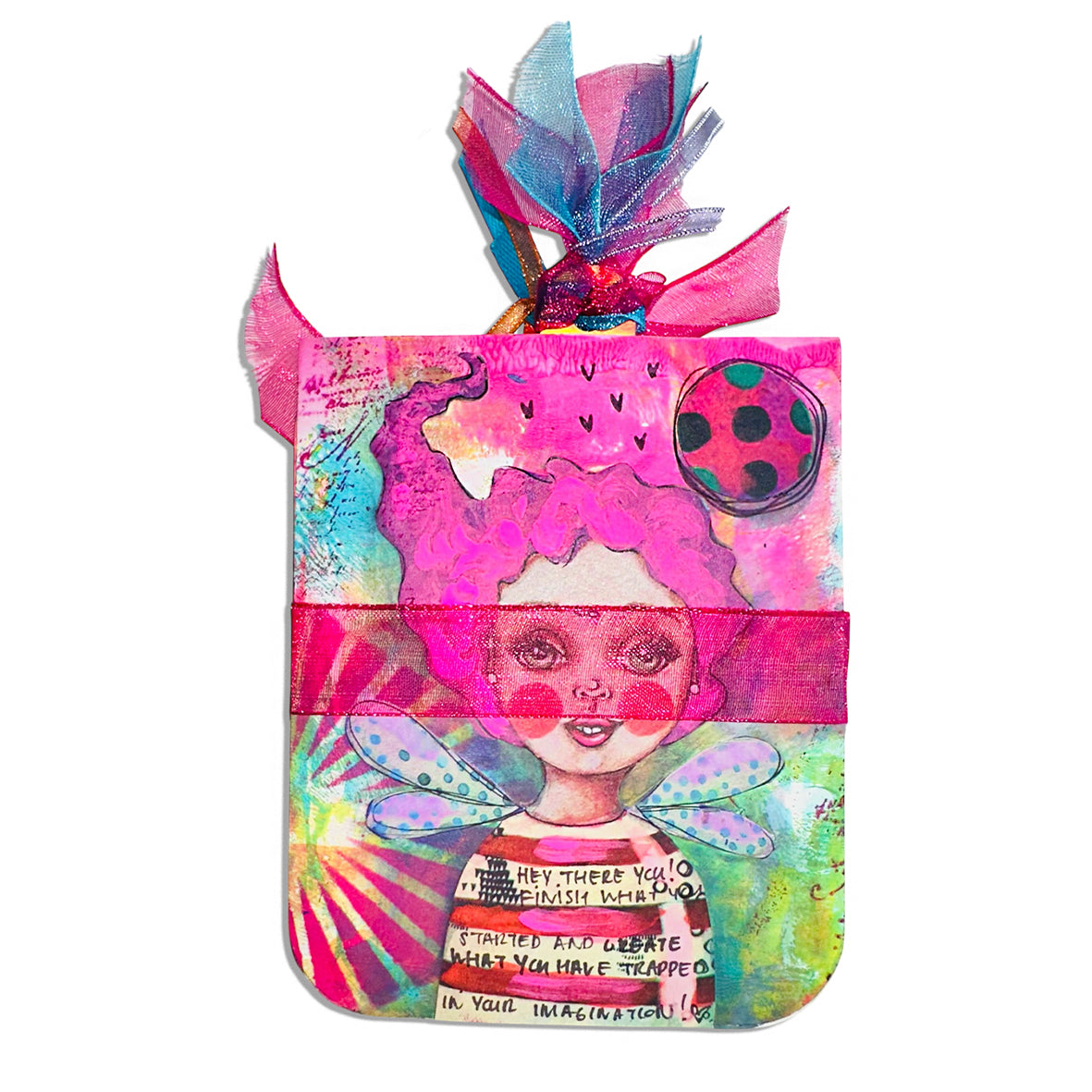 Art by Marlene Art Journal ATC matchbox album 122 mm