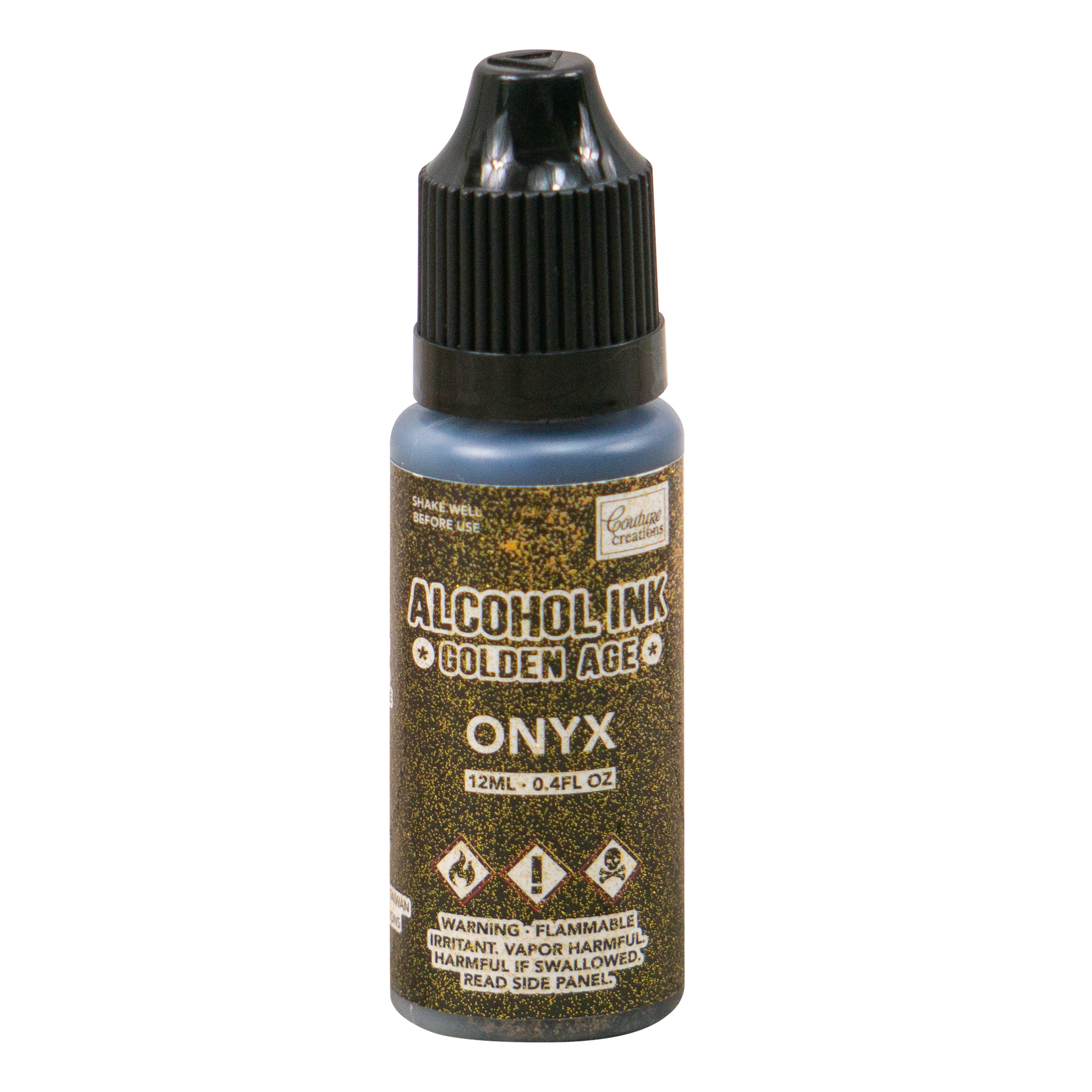 Couture Creations Golden Age Onyx alkoholblekk 12 ml svart