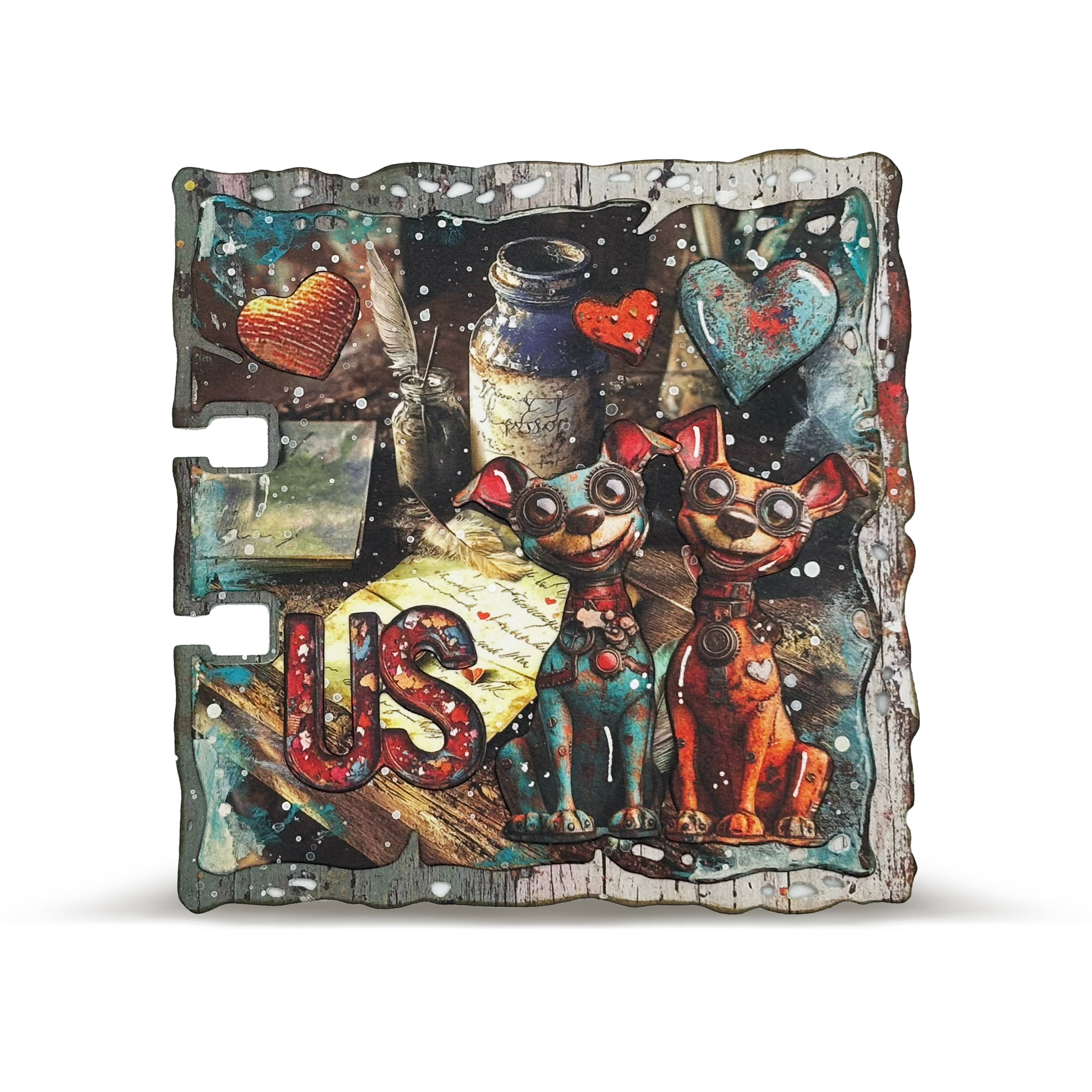 AALL & Create #19 Timber Tide mønsterpapir A4 350g
