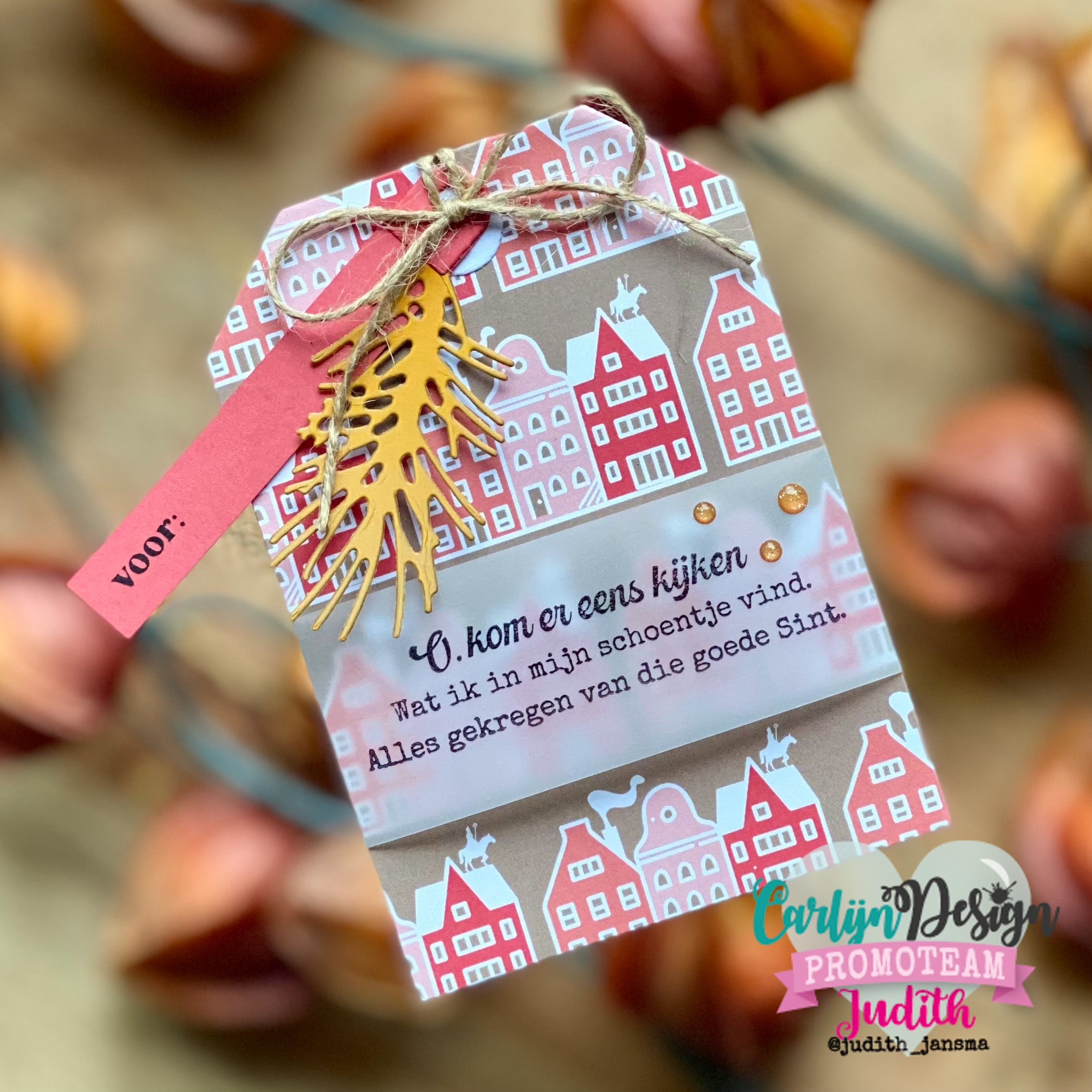 CarlijnDesign Sinterklaasliedjes CDST-0156 stempelsett A6