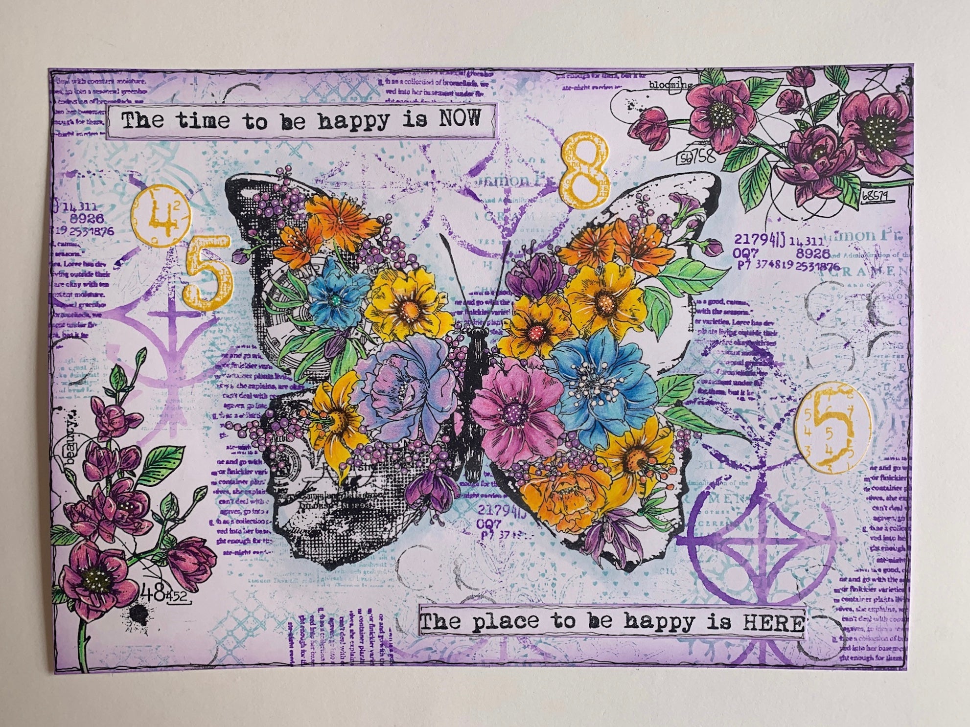 Aall and Create TP-324 stempelsett Blooming Beauty A5