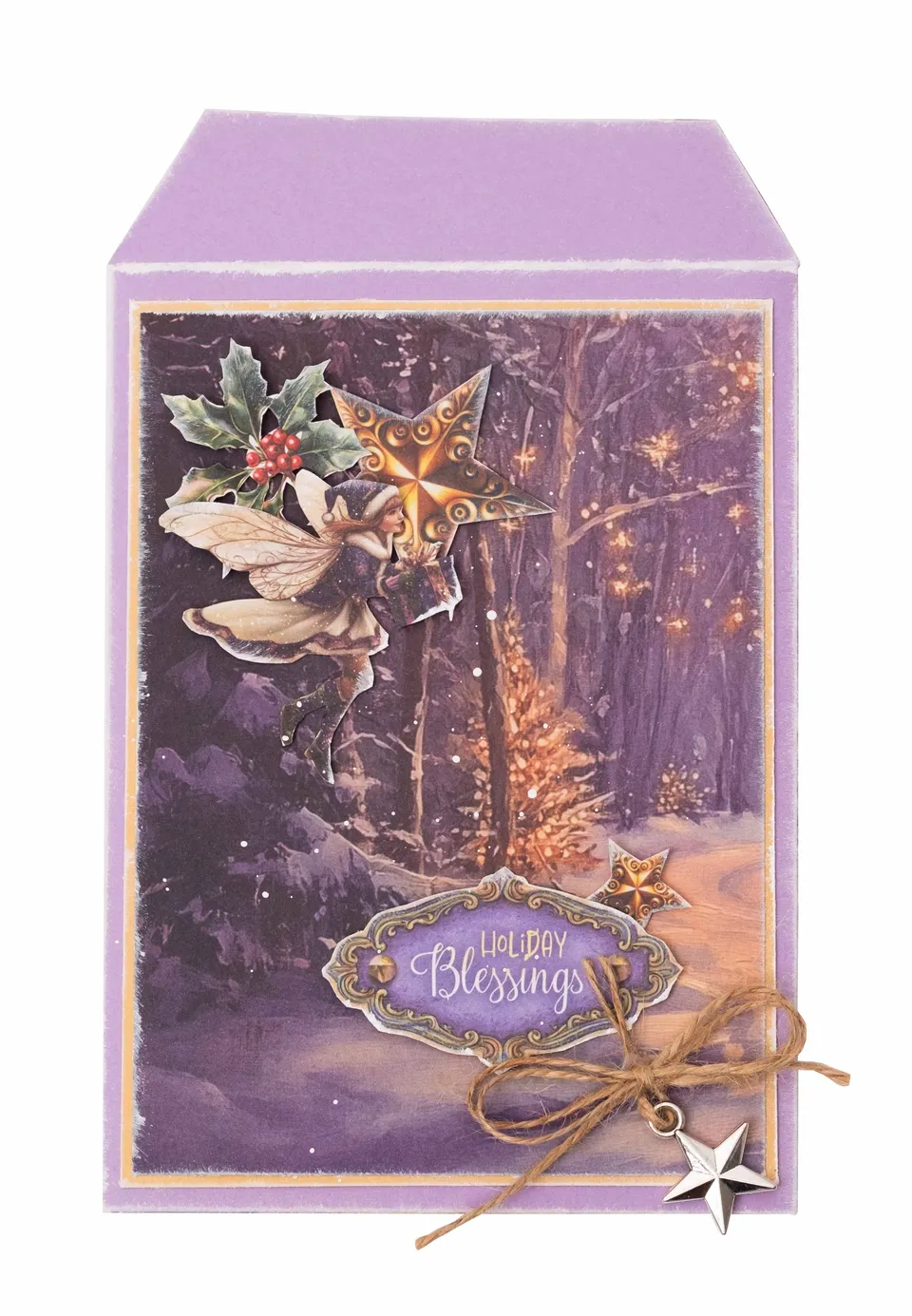 Studio Light Essentials Christmas Tree Envelope sjablong jul
