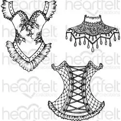 Korthobby Heartfelt Floral Corset dies