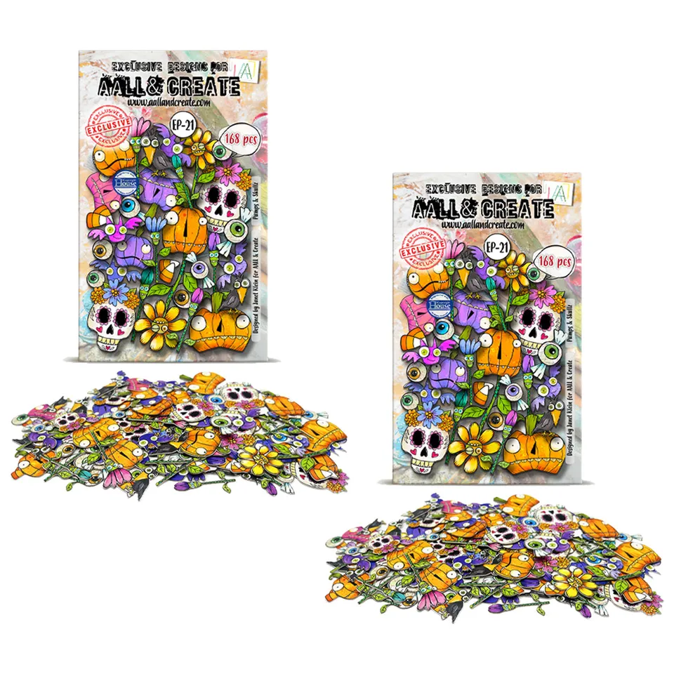 AALL & Create EP-21 Pumps & Skullz dieskutt 2-pk Halloween