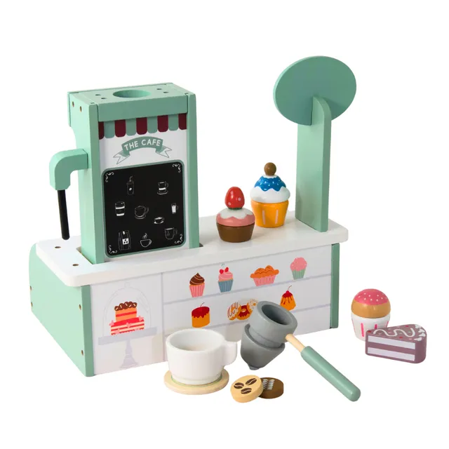 KaiserCraft Toy Box Coffee Shop treleker 17 deler