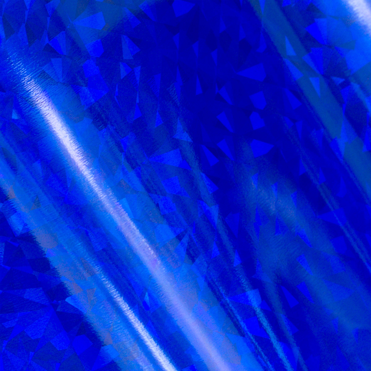 Couture Creations Blue folie iridescent trekant 125mmx5m varme