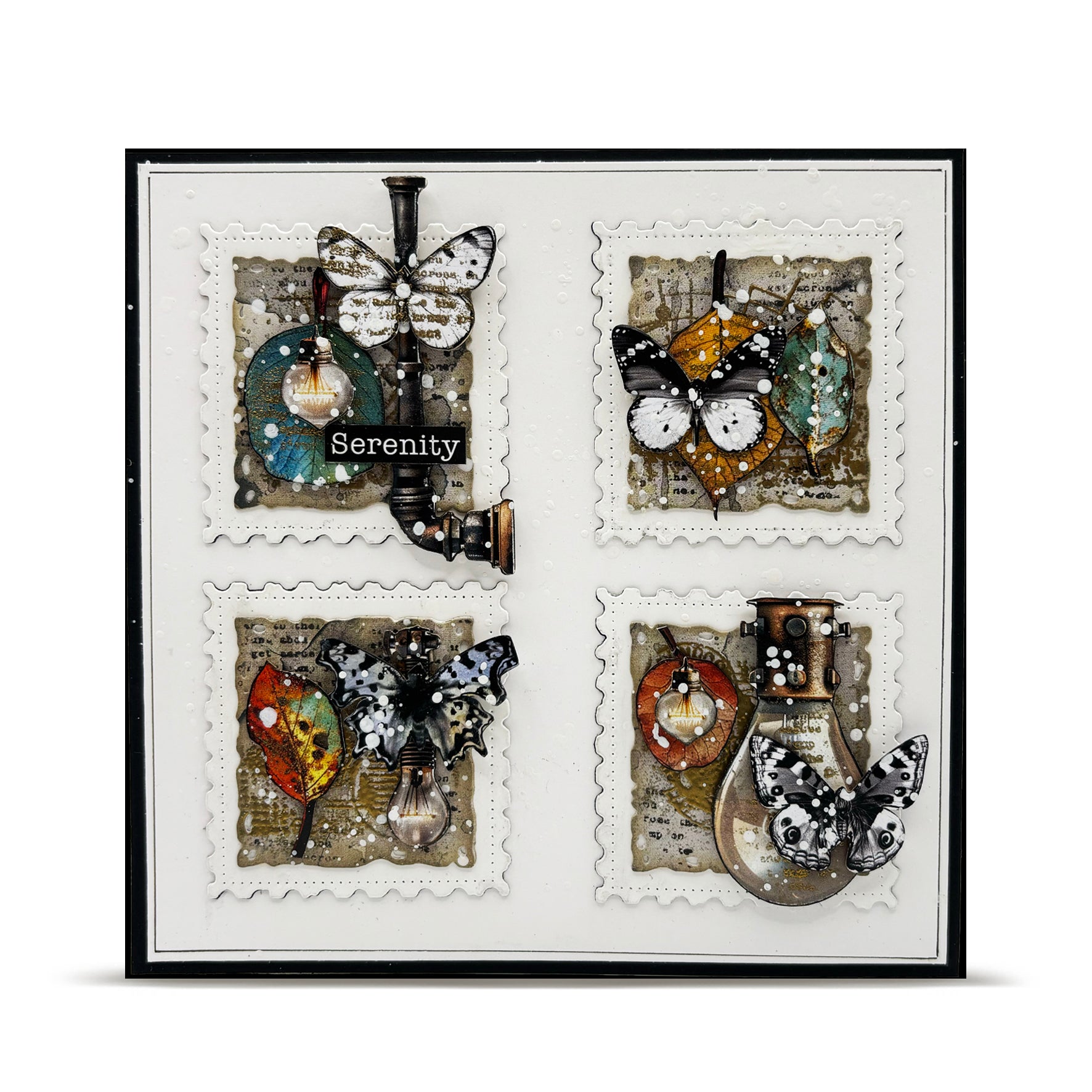 AALL & Create Monochrome Garden kolleksjonspakke 10-pk