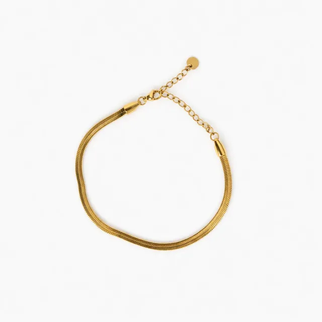 K&Co Signature Jada armbånd gull slange