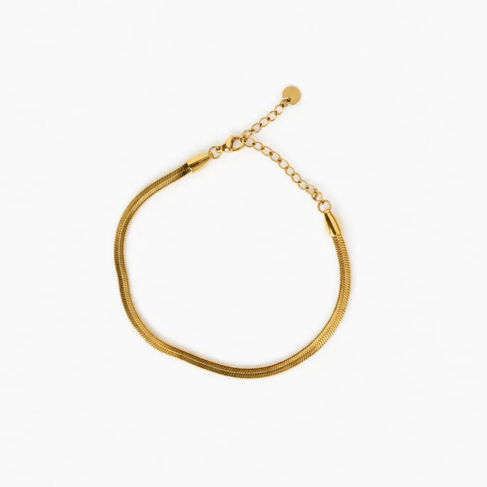 K&Co Signature Jada armbånd gull slange