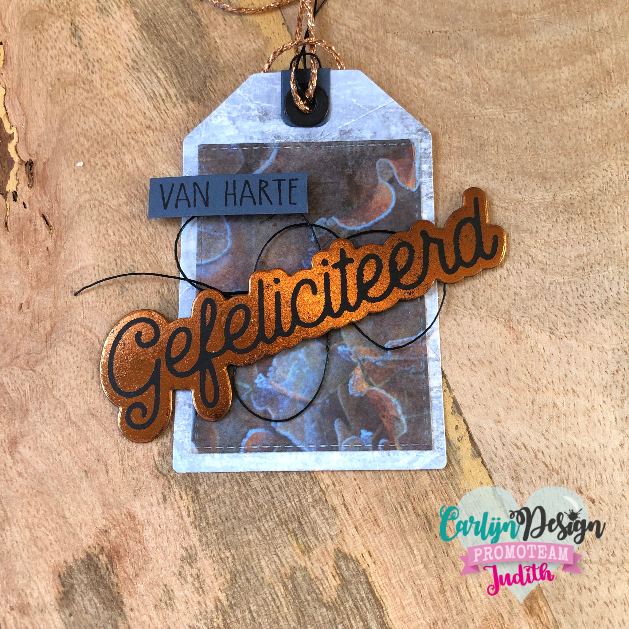 CarlijnDesign CDHF-0025 solid plate hot foil-plate A6+A2