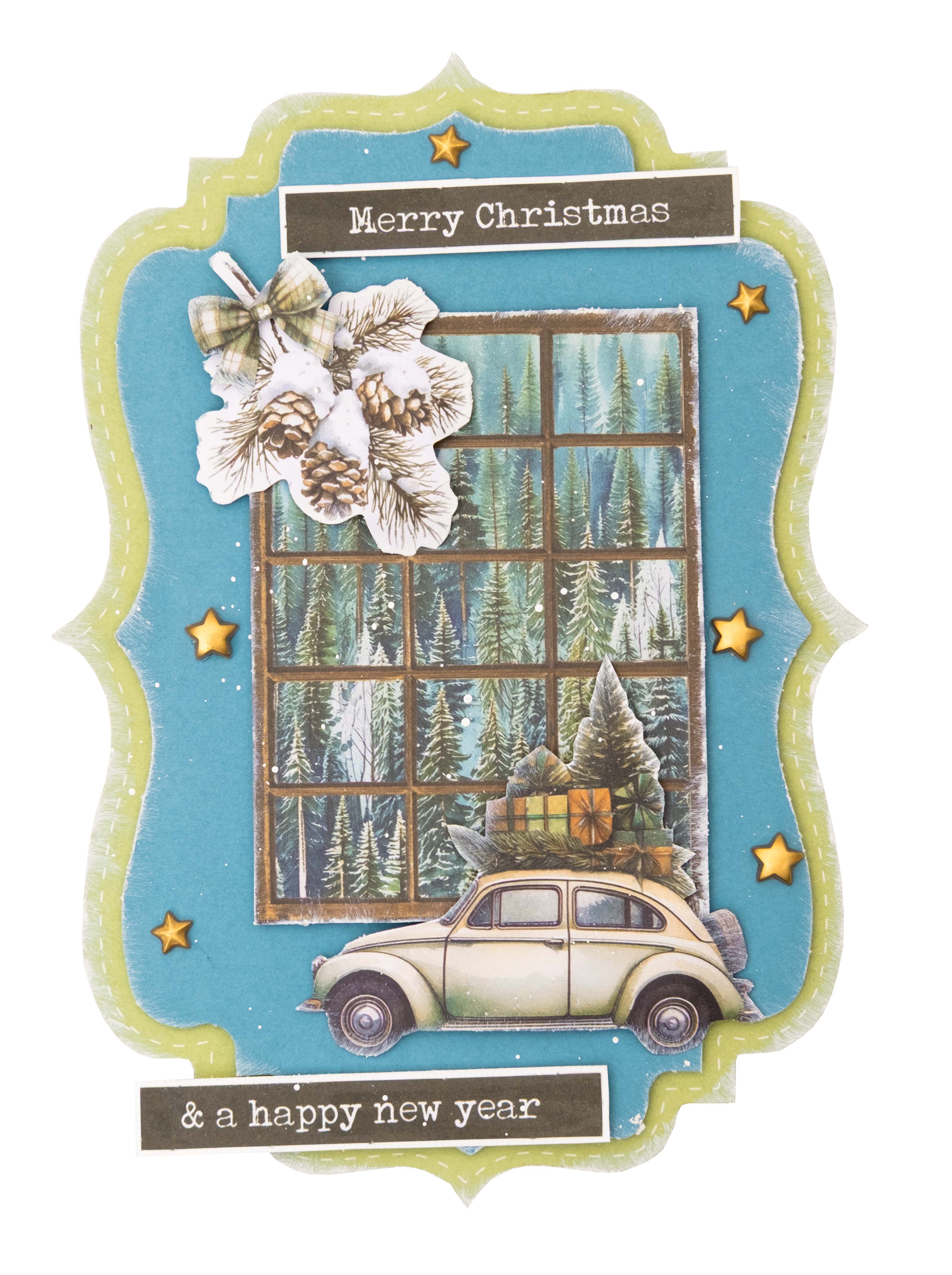 Studio Light Essentials Christmas Forest kartongblokk 127x178 mm