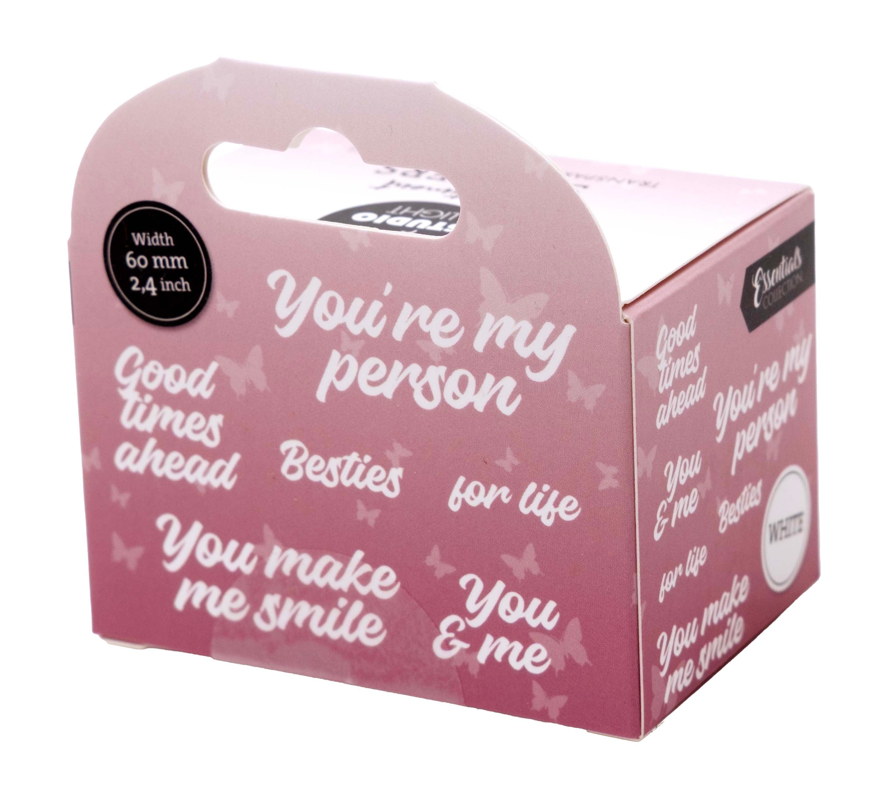 Studio Light Essentials stickers clear You're my person 5 m