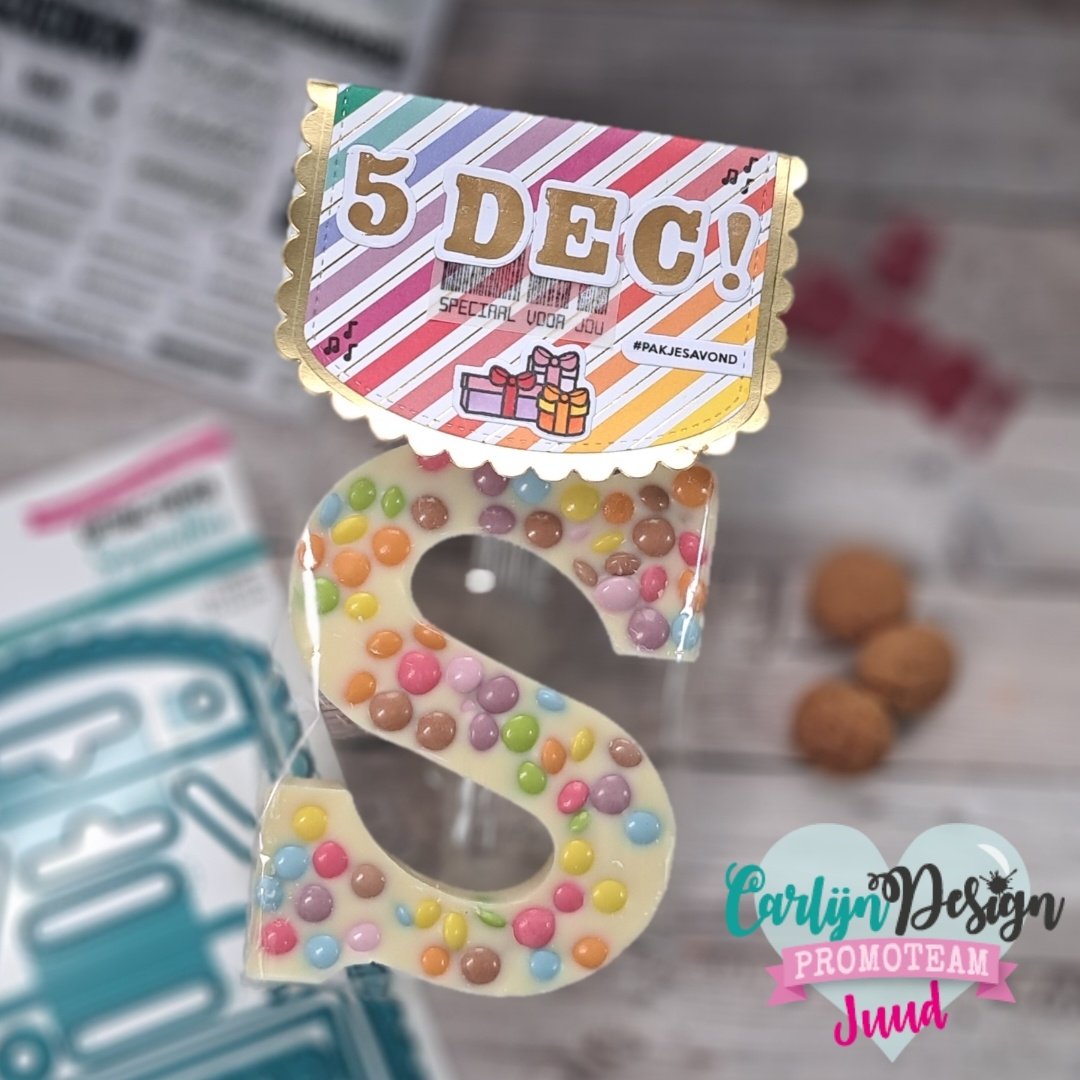 CarlijnDesign Hot foil Alfabet chocoladeletters CDHF-0060 1,5 cm