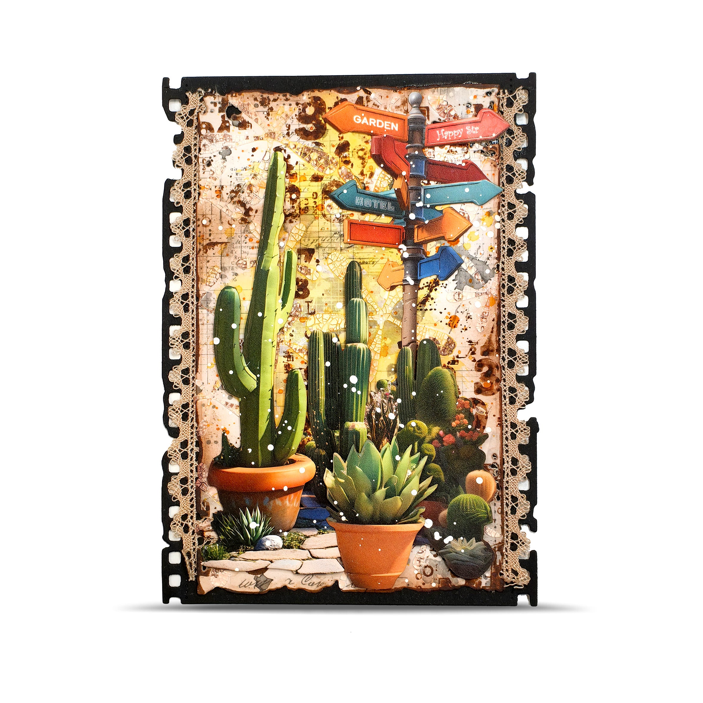 Aall and Create PA-46 Herb Traces designpapir A5 – 10 ark