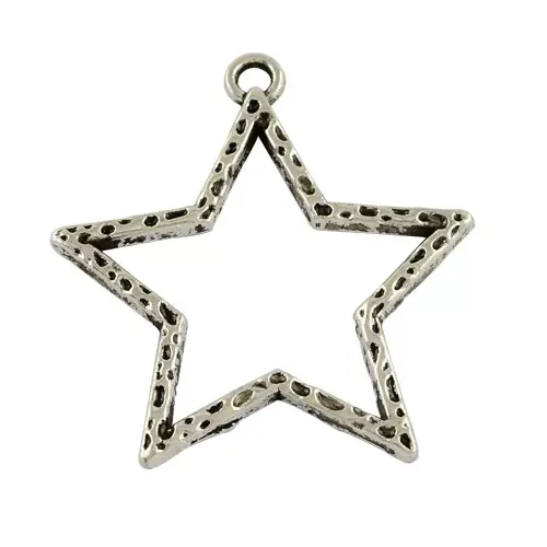 Korthobby Stjerne charms stjernanheng