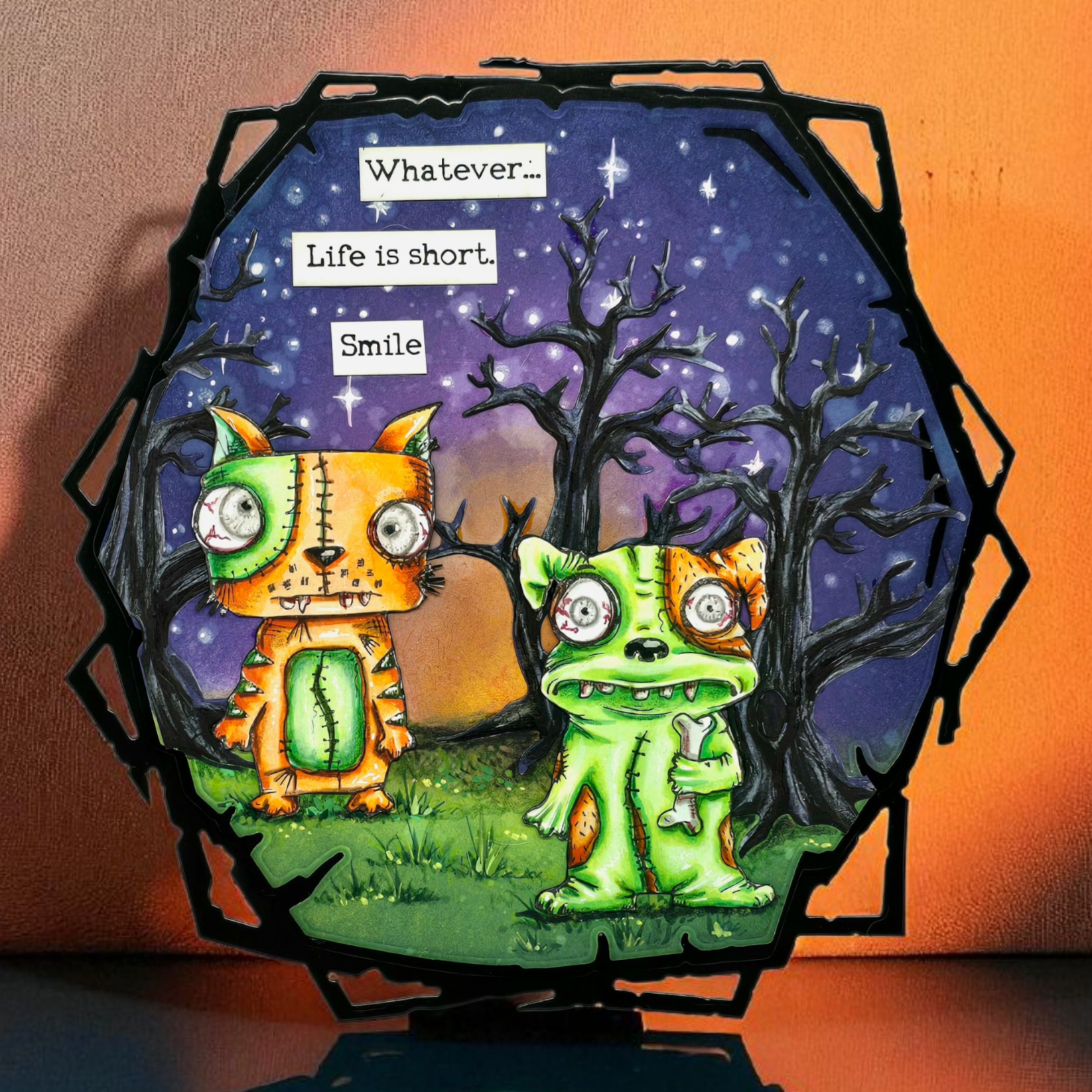 Aall and Create #65 Frightful Fun kuttdies halloween 7