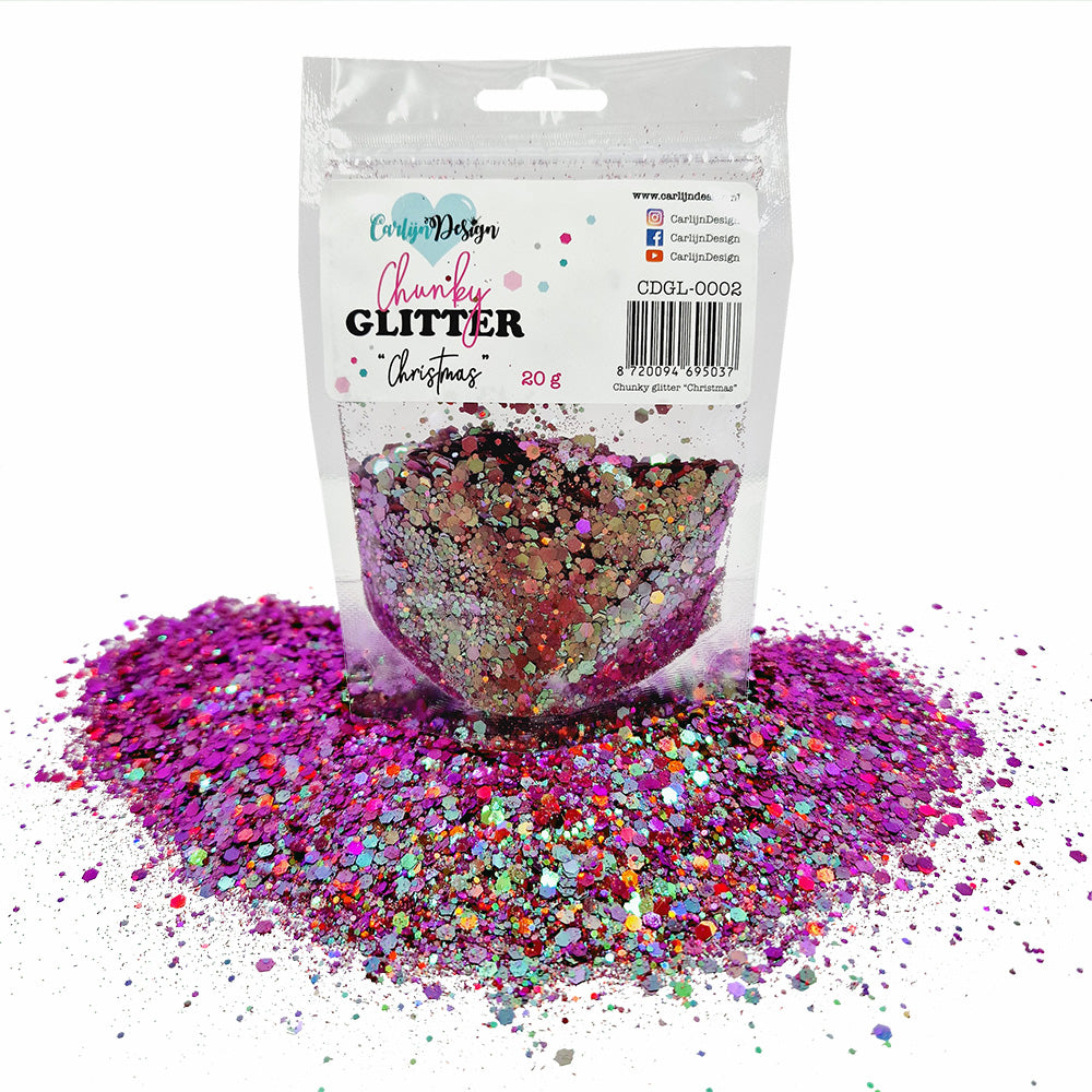 CarlijnDesign Chunky glitter Combo Pack 3 Jul 10x20g