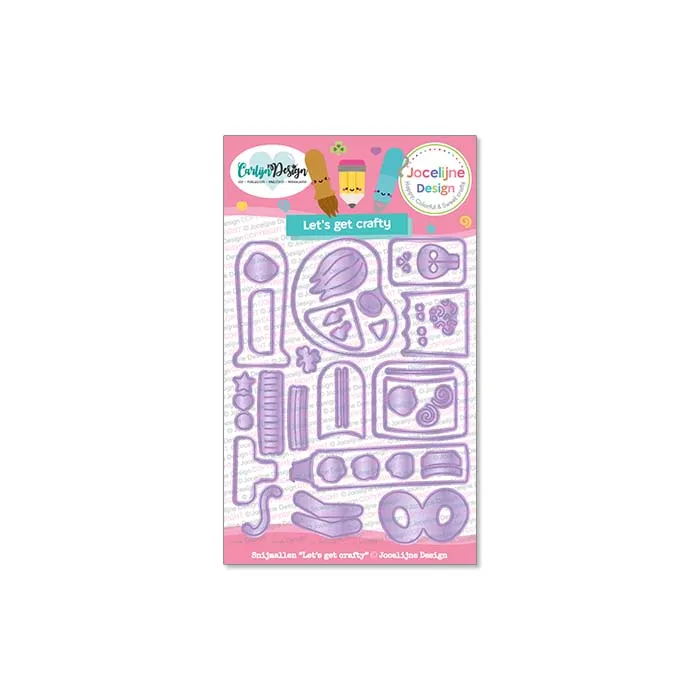 CarlijnDesign Let's Get Crafty CDJD-0057 dies hobby