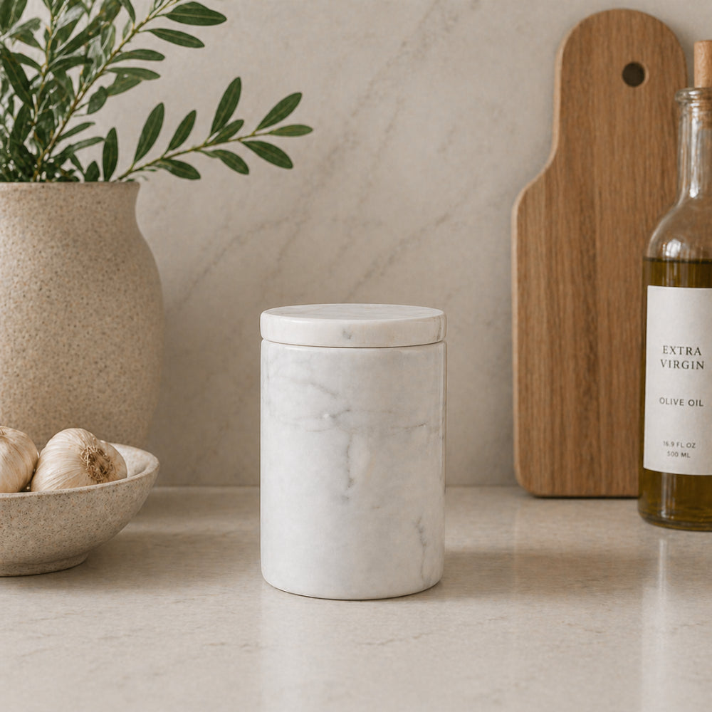 KaiserCraft Evergreen Marble oppbevaringsboks 8x11 cm
