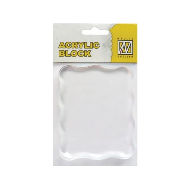 CarlijnDesign Acrylic block stempelkloss 7x9 cm