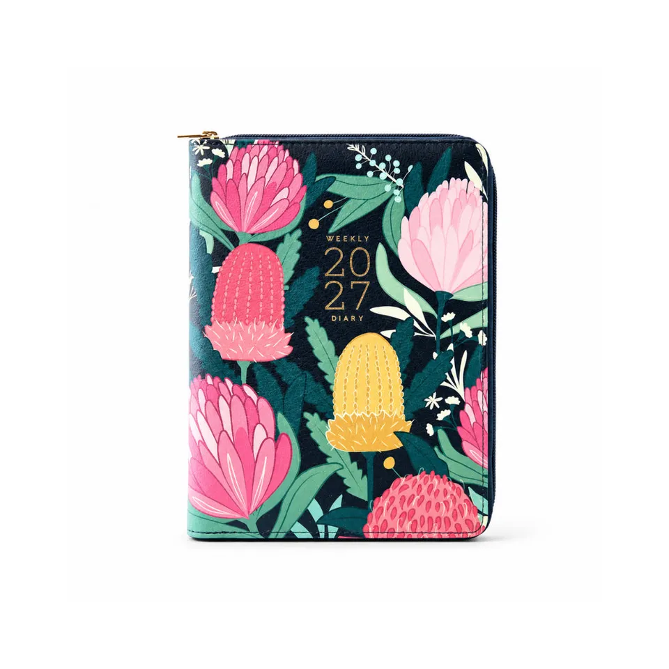 KaiserCraft Pouch Weekly Planner Lagoon kalender 2027