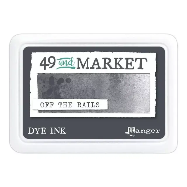 49 and Market Dye Ink stempelpute Off the Rails