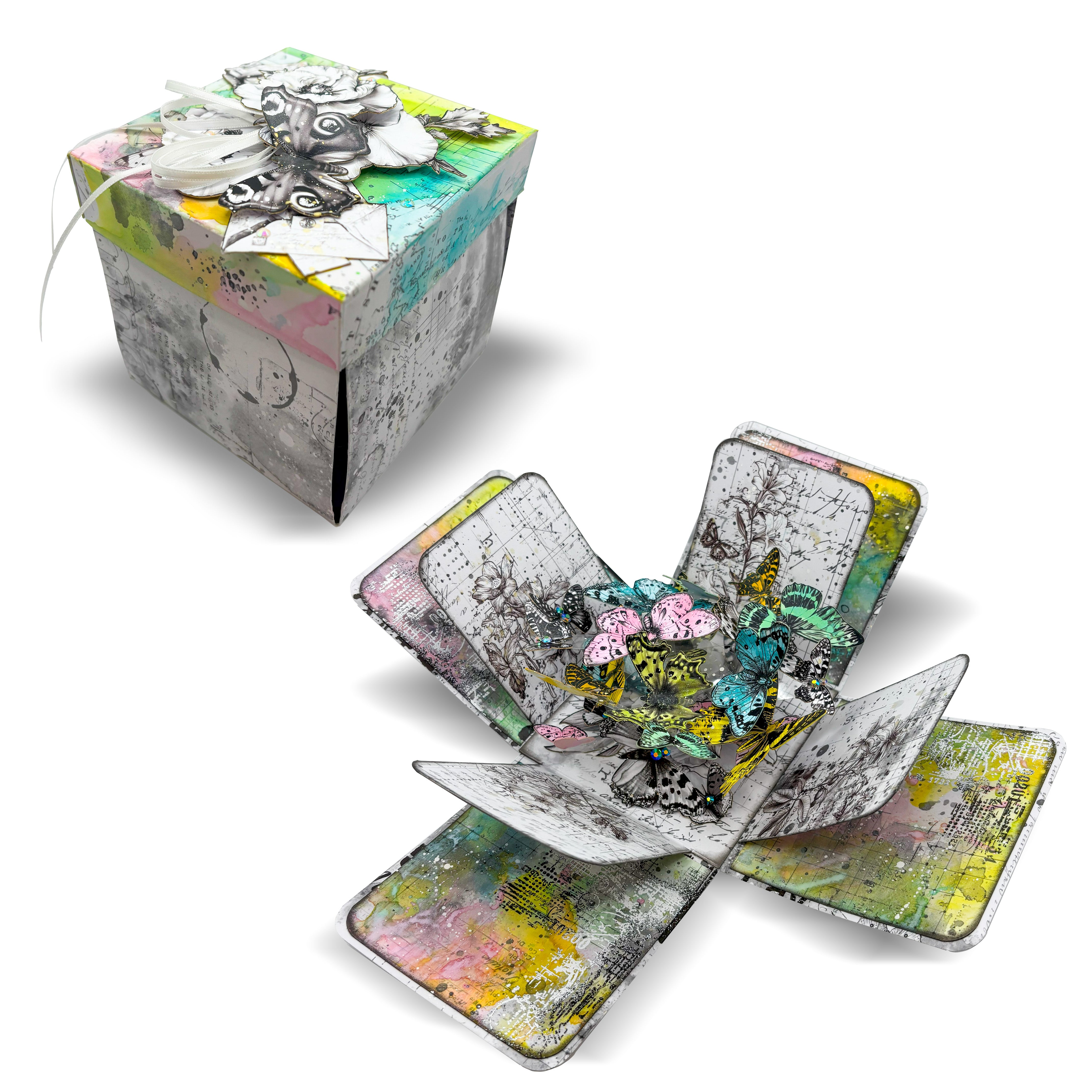 AALL & Create PA-48 designpapir 12x12 10-pk speckled vellum
