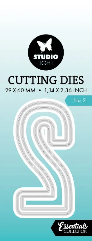 Studio Light Essentials dies Number 2 talldies