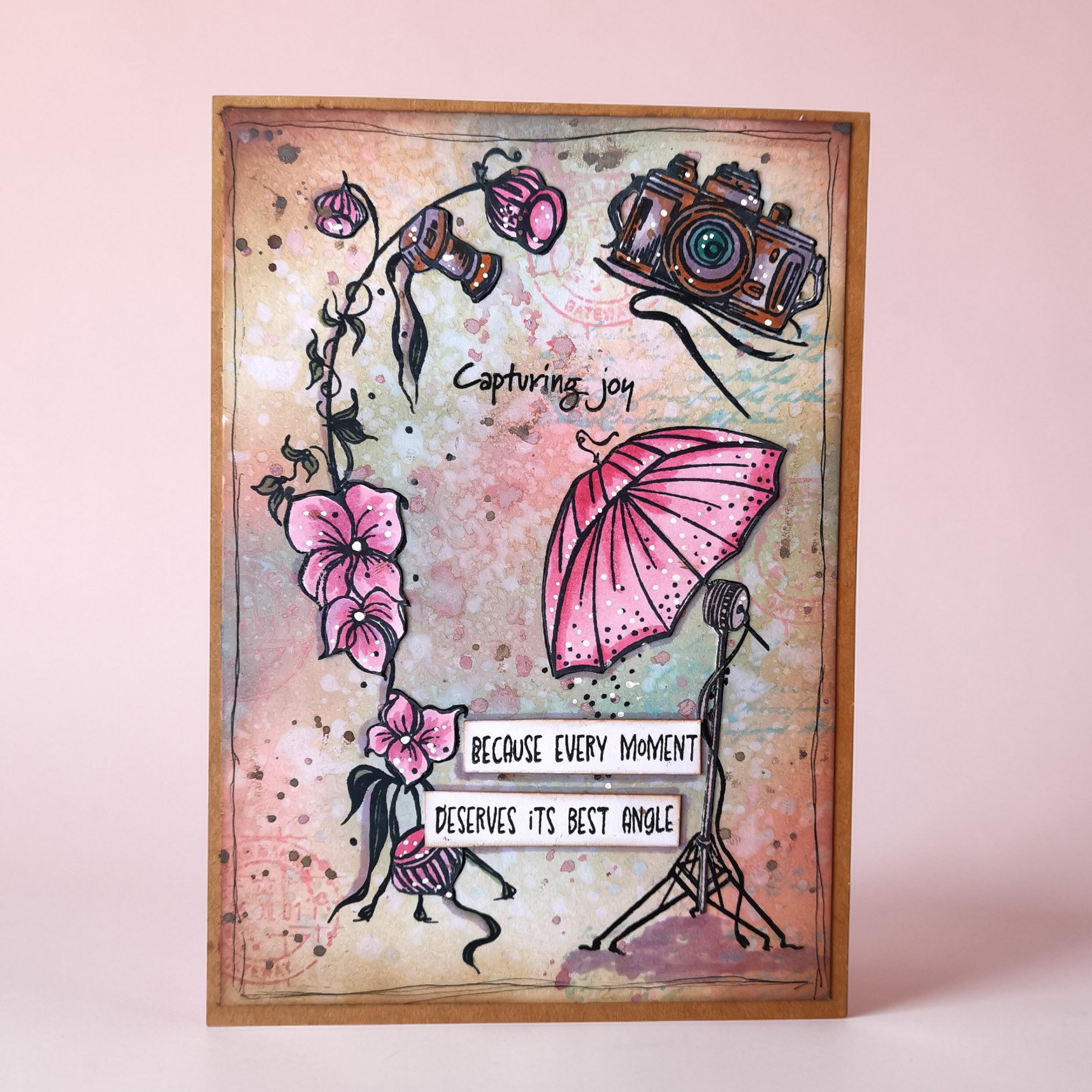 Aall and Create TP-1432 Capturing Joy stempelsett A6 motivstempel
