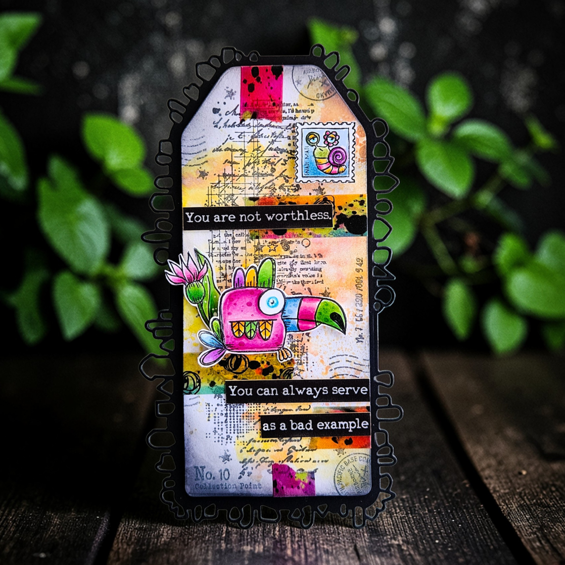 AALL & Create TP-1341 Bee Geometry stempelsett A6 bier
